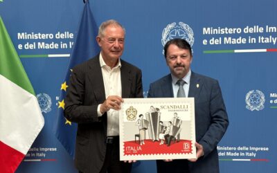 Stamp dedicated to Scandalli Accordions